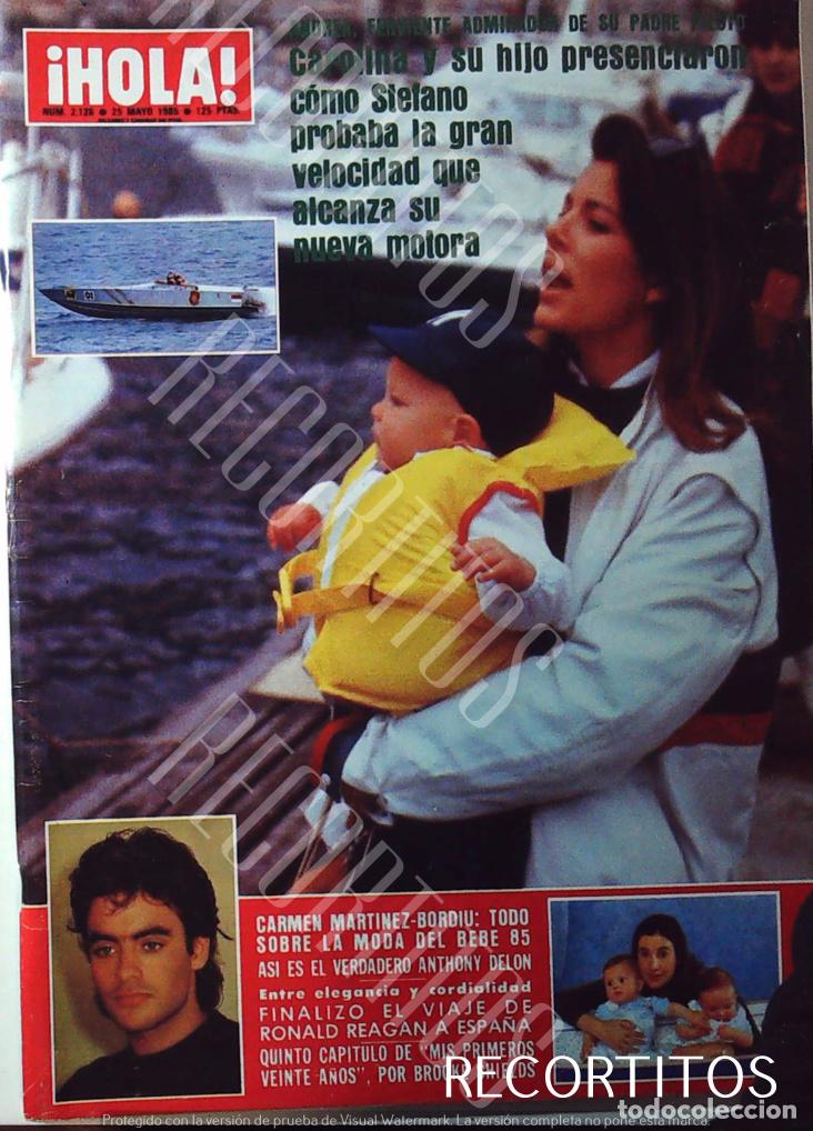 M&uacute;sica de colecci&oacute;n: RECORTE PORTADA ANTHONY DELON CAROLINADE MONACO - Foto 1