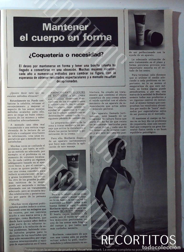 M&uacute;sica de colecci&oacute;n: BIOTHERM ANUNCIO PUBLICIDAD - Foto 1