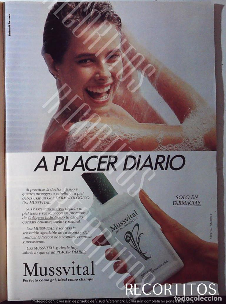M&uacute;sica de colecci&oacute;n: MUSSVITAL anuncio publicidad - Foto 1
