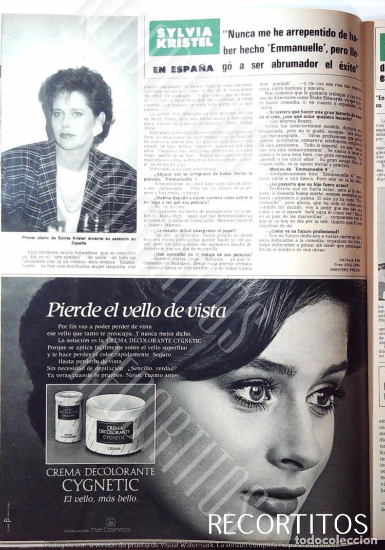 M&uacute;sica de cole&ccedil;&atilde;o: CYGENETIC CREMA ANUNCIO PUBLICIDAD SYLVIA KRISTEL AMMANUELLE EN ESPA&Ntilde;A