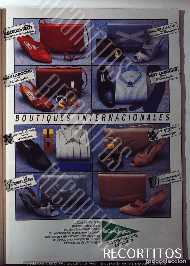 M&uacute;sica de cole&ccedil;&atilde;o: ECI EL CORTE INGLES LAROCHE BALENCIAGA PEDRO DEL HIERRO GUY LAROCHE PIERRE BALMAIN