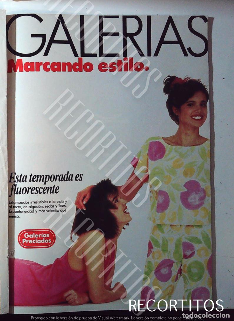 M&uacute;sica de cole&ccedil;&atilde;o: galerias preciados anuncio publicidad MODA FLUORESCENTE