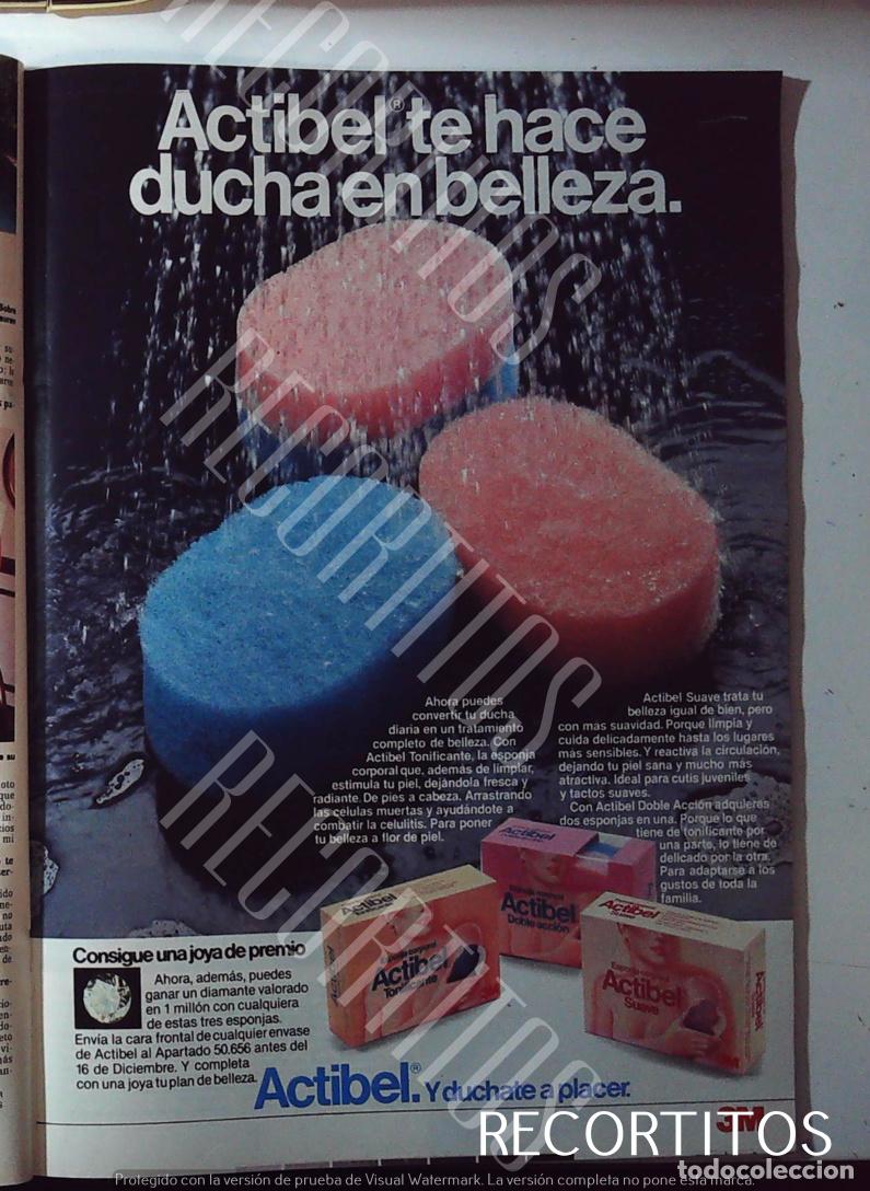 M&uacute;sica de cole&ccedil;&atilde;o: actibel anuncio publicidad