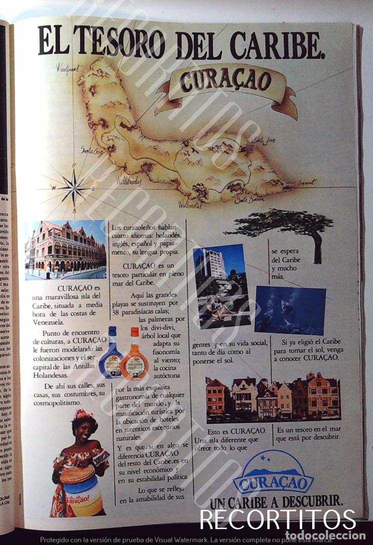 M&uacute;sica de cole&ccedil;&atilde;o: CURACAO CURA&Ccedil;AO ANUNCIO PUBLICIDAD