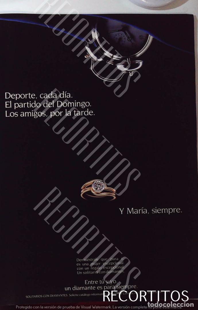 M&uacute;sica de cole&ccedil;&atilde;o: un diamante es para siempre publicidad