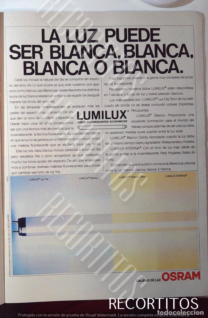 M&uacute;sica de cole&ccedil;&atilde;o: osram anuncio bombilla anuncio publicidad