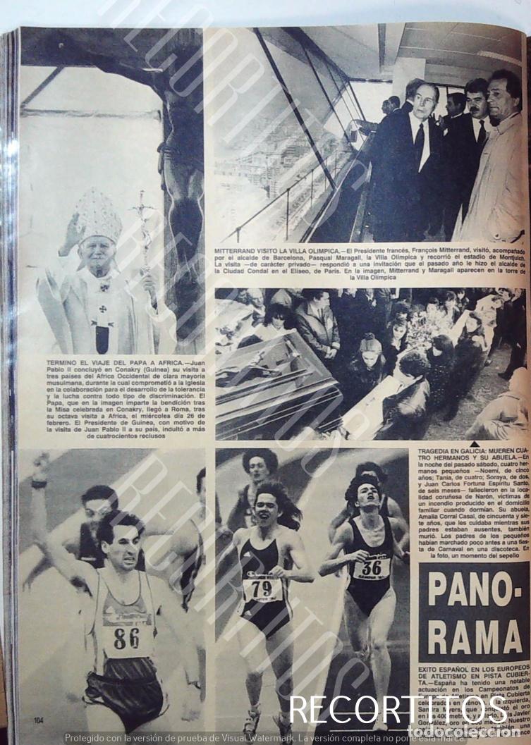 M&uacute;sica de cole&ccedil;&atilde;o: PAPA JUAN PABLO II EN AFRICA PISTA CUBIERTA EUROPESP DE ATLETISMO