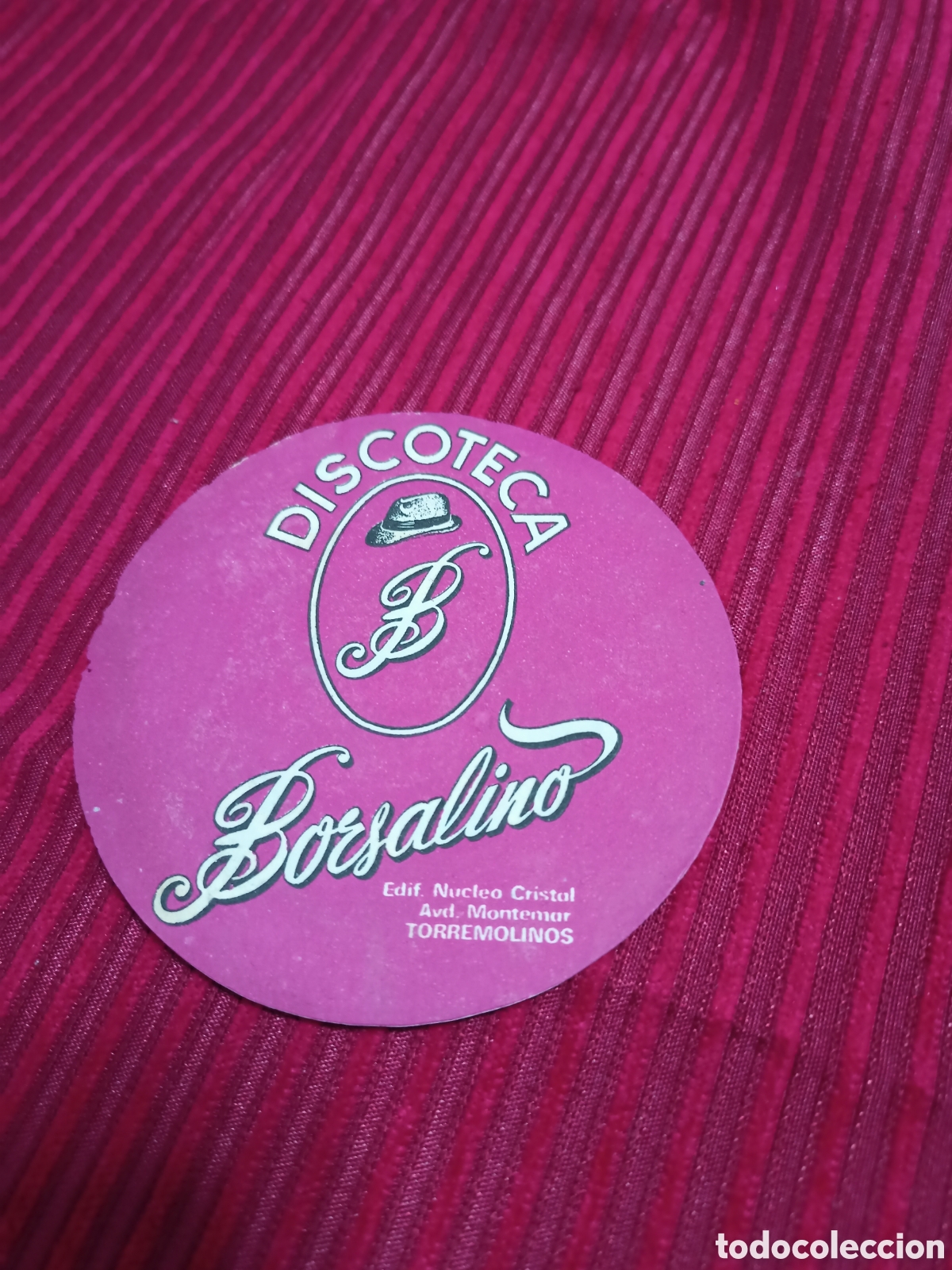 Collectible Music: Antiguo posavasos Discoteca Torremolinos.