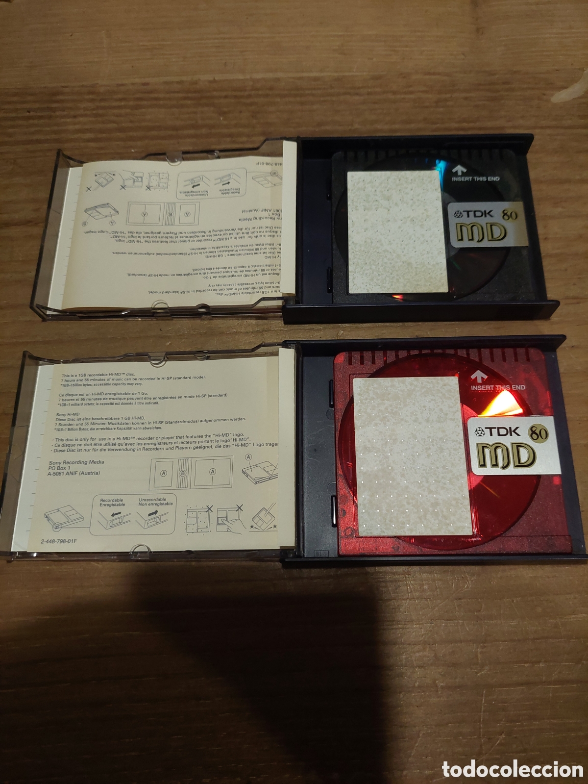 M&uacute;sica de colecci&oacute;n: TDK O0 MD MINI DISCOS - Foto 1