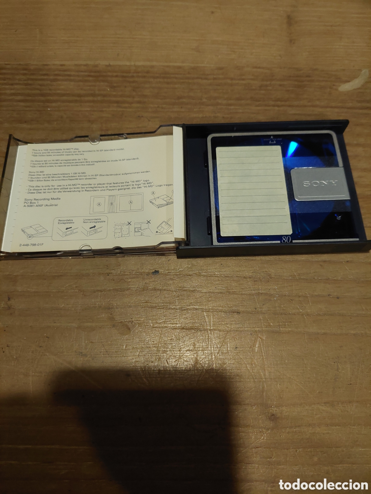 M&uacute;sica de colecci&oacute;n: Sony Jap&oacute;n mini disco Hi md - Foto 1