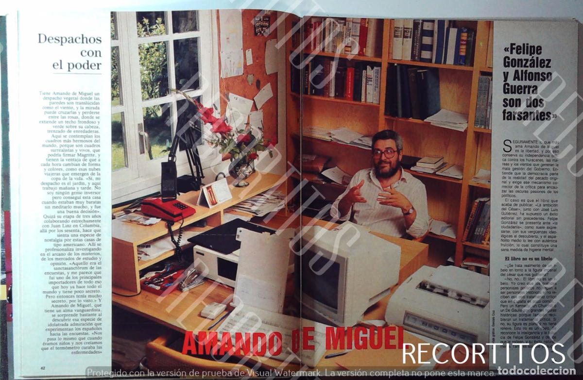 M&uacute;sica de colecci&oacute;n: AMANDO DE MIGUEL SOBRE FELIPE GONZALEZ ALFONSO GUERRA