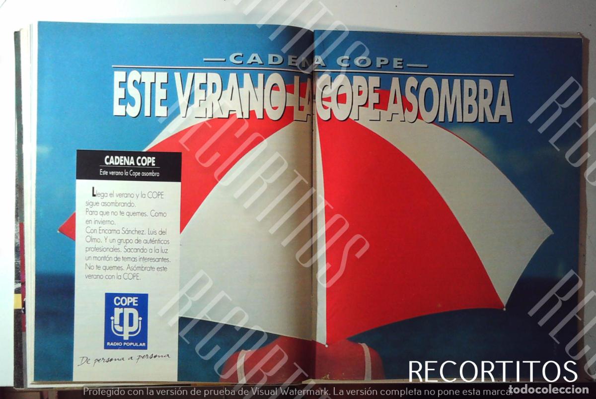 M&uacute;sica de colecci&oacute;n: CADENA COPE RADIO ANUNCIO PUBLICIDAD