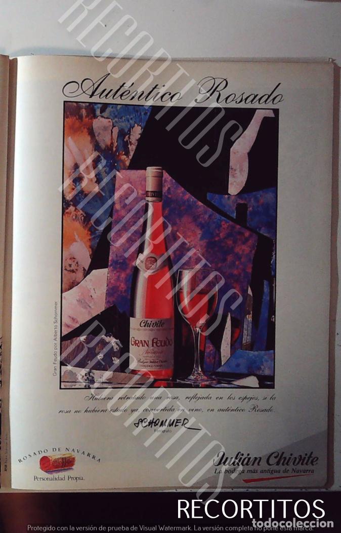 M&uacute;sica de colecci&oacute;n: CHIVITE GRAN FEUDO ANUNCIO PUBLICIDAD - Foto 1