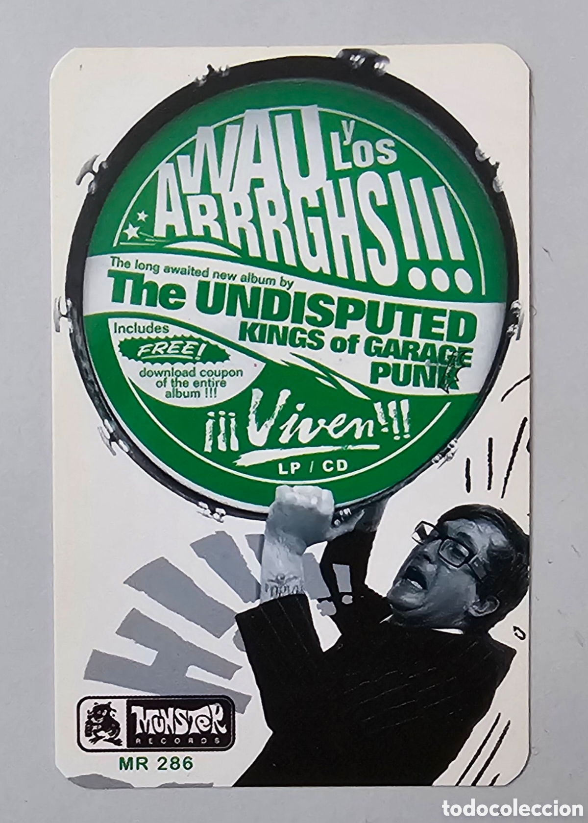 Collectible Music: CALENDARIO A&Ntilde;O 2009 DE WAU Y LOS ARRRGHS LP VIVEN