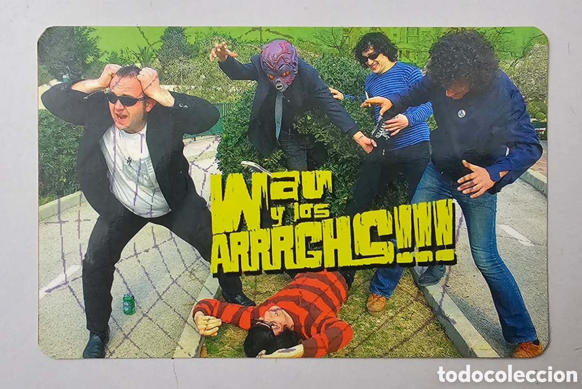 M&uacute;sica de colecci&oacute;n: CALENDARIO A&Ntilde;O 2008 DE WAU Y LOS ARRRGHS