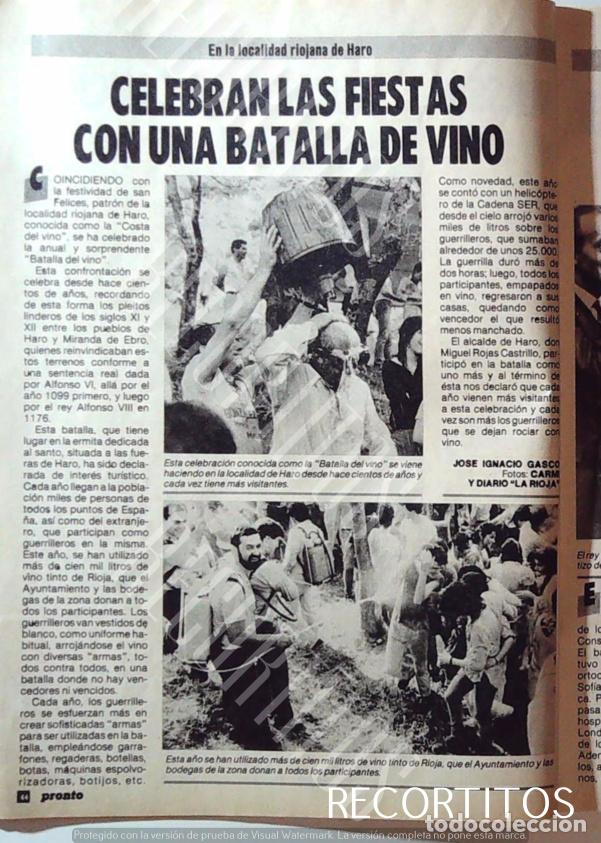 M&uacute;sica de colecci&oacute;n: HARO LA RIOJA FIESTAS BATALLA DEL VINO