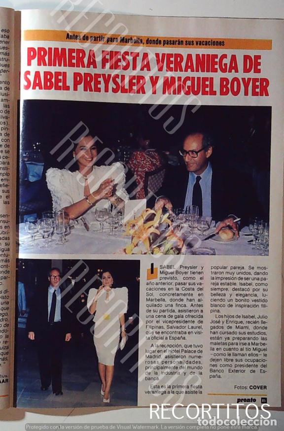 M&uacute;sica de colecci&oacute;n: ipy isabel preysler boyer - Foto 1