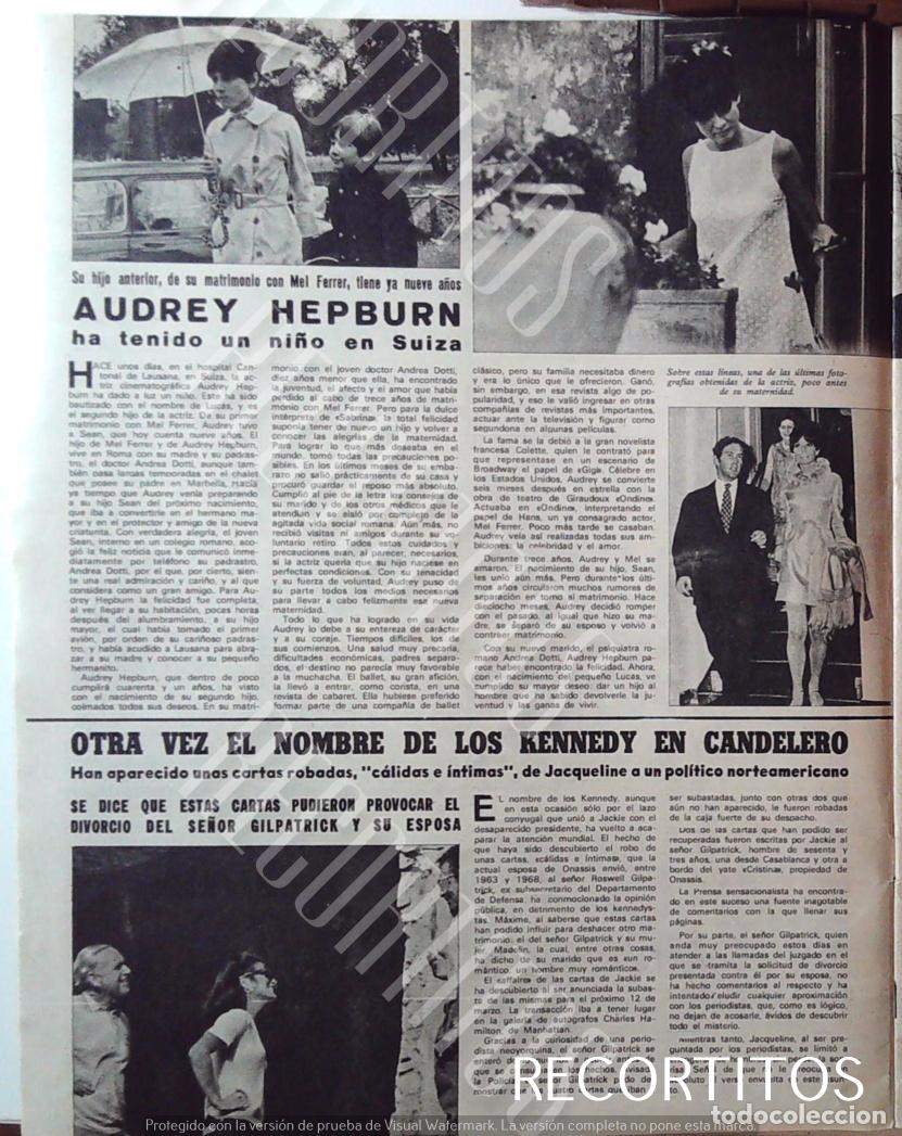 M&uacute;sica de colecci&oacute;n: AUDREY HEPBURN MADRE EN SUIZA - Foto 1