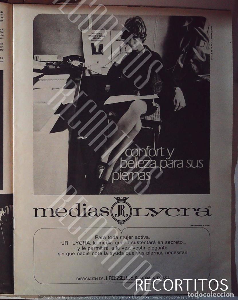 Collectible Music: JR MEDIAS ANUNCIO PUBLICIDAD LENCERIA.