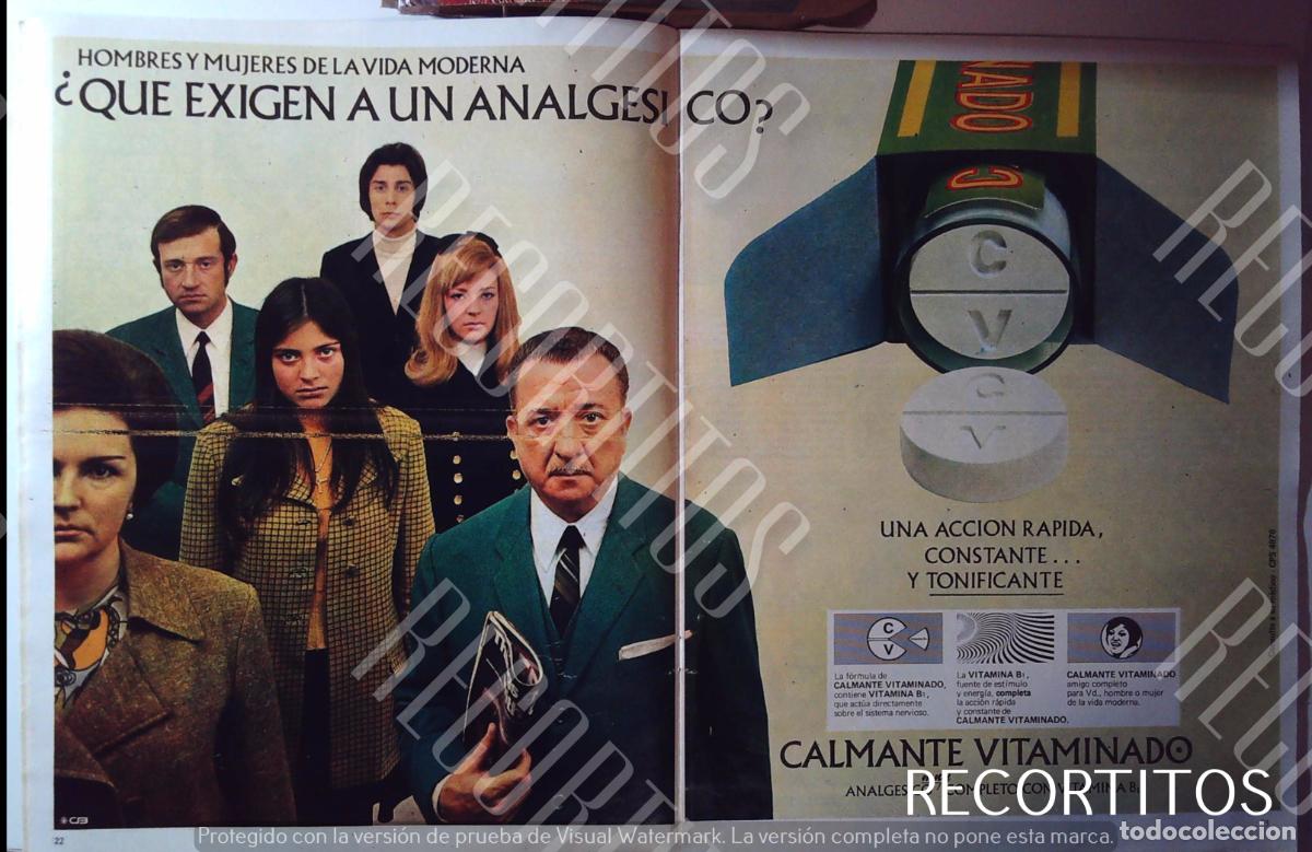 Collectible Music: CALMANTE VITAMINADO ANUNCIO PUBLICIDAD