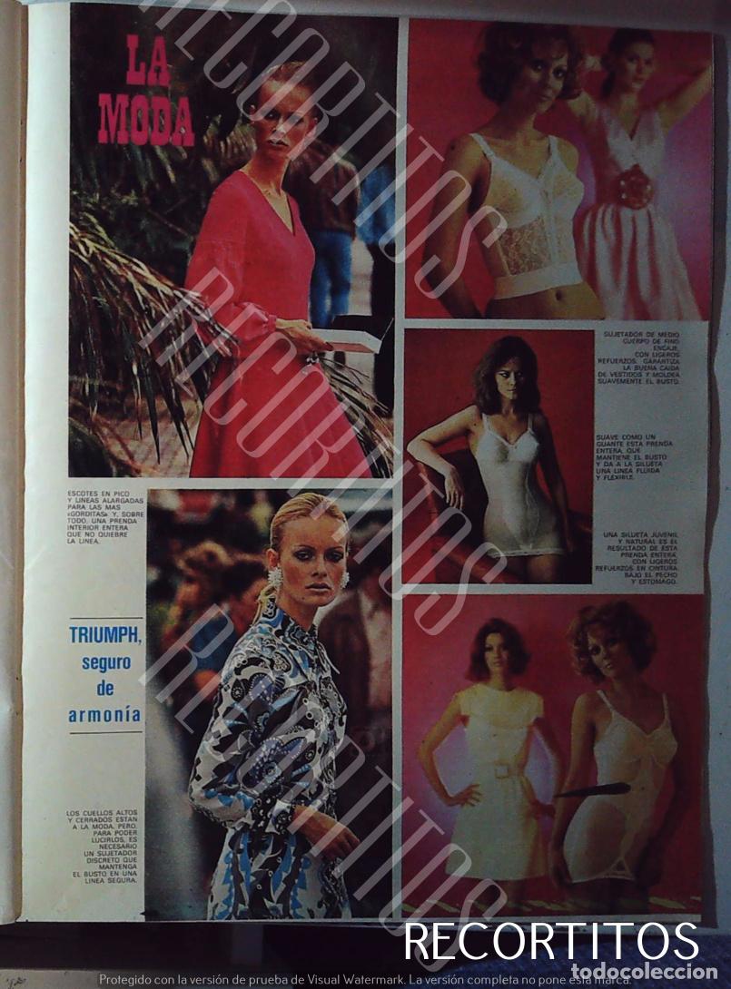 Collectible Music: MODA LENCERIA SUJETADOR 1970