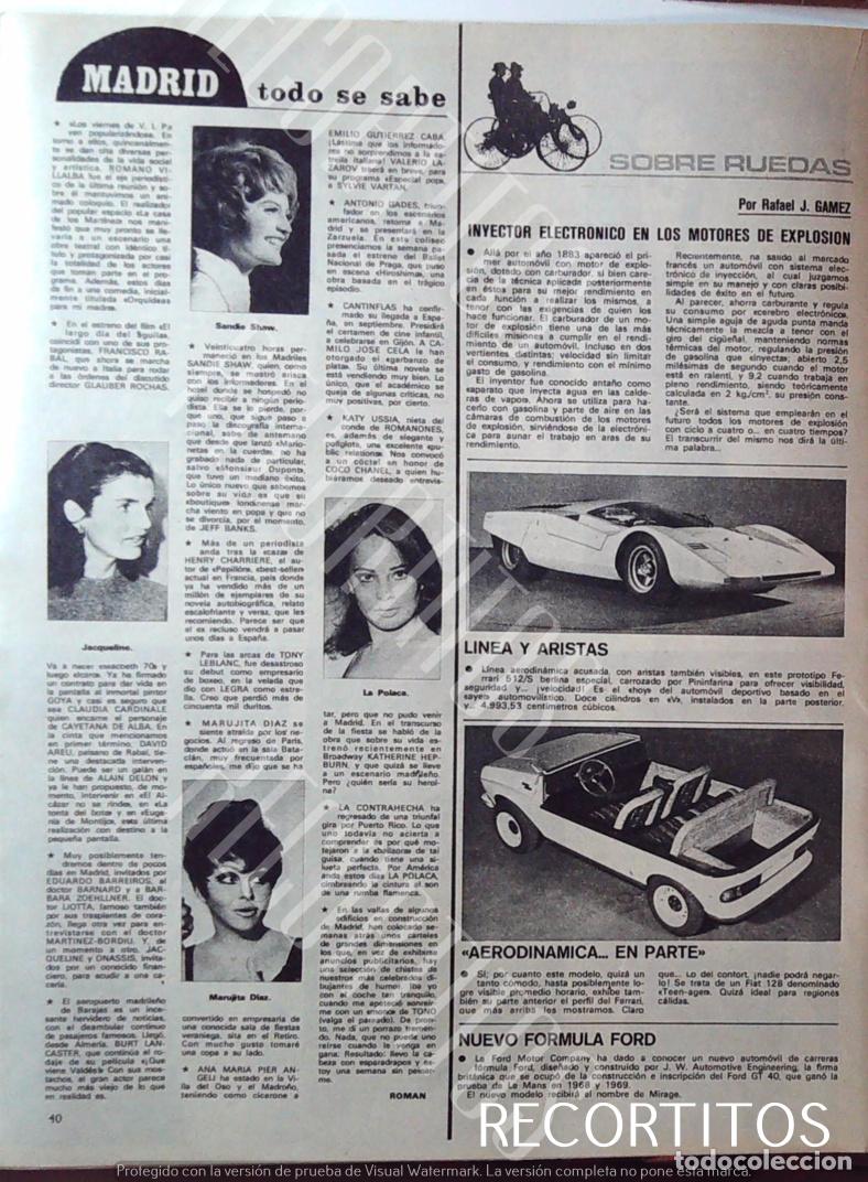 Collectible Music: MARUJITA DIAZ LA POLACA JACQUELINE KENNEDY SANDOIE SHAW FERRARI 12/S FIAT 128