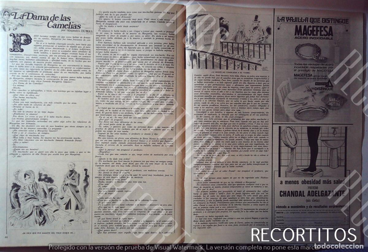M&uacute;sica de colecci&oacute;n: LA DAMA DE LAS CAMELIAS MAGEFESA - Foto 1