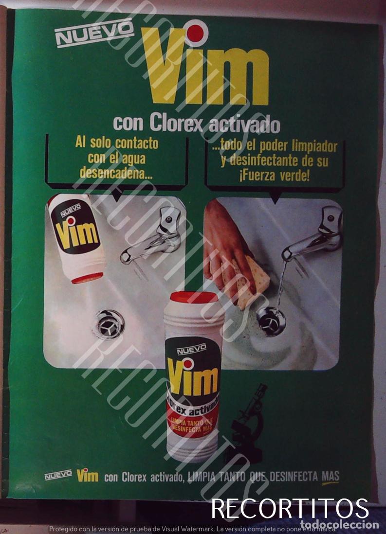 Collectible Music: VIM ANUNCIO PUBLICIDAD