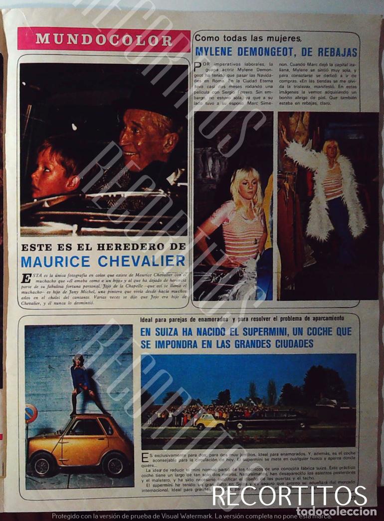 M&uacute;sica de cole&ccedil;&atilde;o: EL SUPERMINI SUIZA MYLENE DEMONGEOT MAURICE CHEVALIER