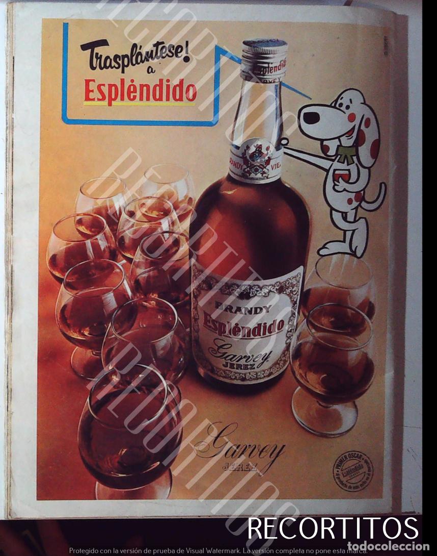 M&uacute;sica de cole&ccedil;&atilde;o: ESPLENDIDO BRANDY COGNAC GARVEY ANUNCIO PUBLICIDAD