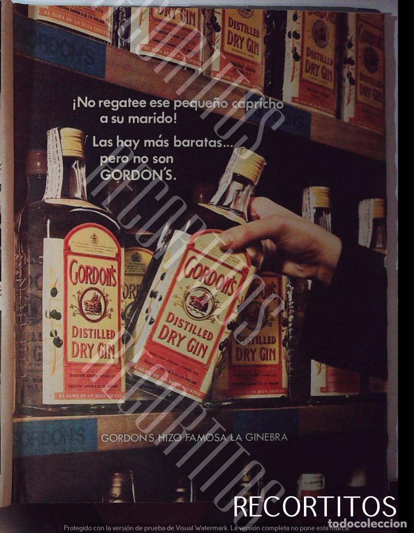 M&uacute;sica de colecci&oacute;n: GORDONS GIN ANUNCIO PUBLICIDAD - Foto 1