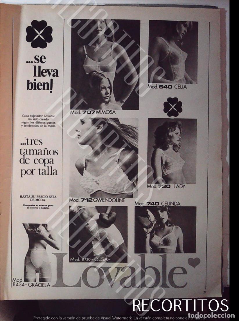 M&uacute;sica de colecci&oacute;n: LOVABLE LENCERIA ANUNCIO PUBLICIDAD - Foto 1