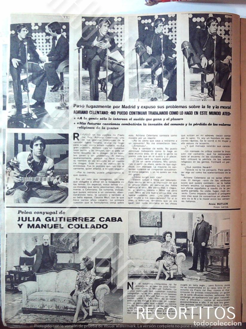 M&uacute;sica de colecci&oacute;n: ADRIANO CELENTANO JULIA GUTIERREZ CABA MANUEL COLLADO - Foto 1