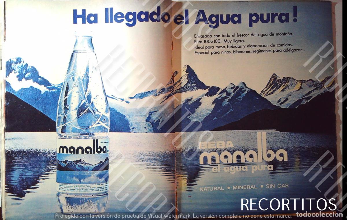 Musiksammlung: AGUA MANALBA ANUNCIO PUBLICIDAD