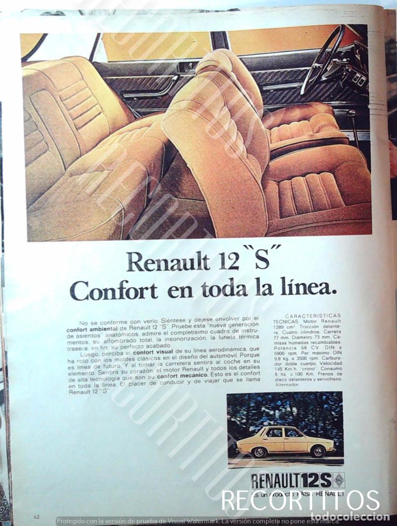 M&uacute;sica de colecci&oacute;n: renault 12 S anuncio publicidad