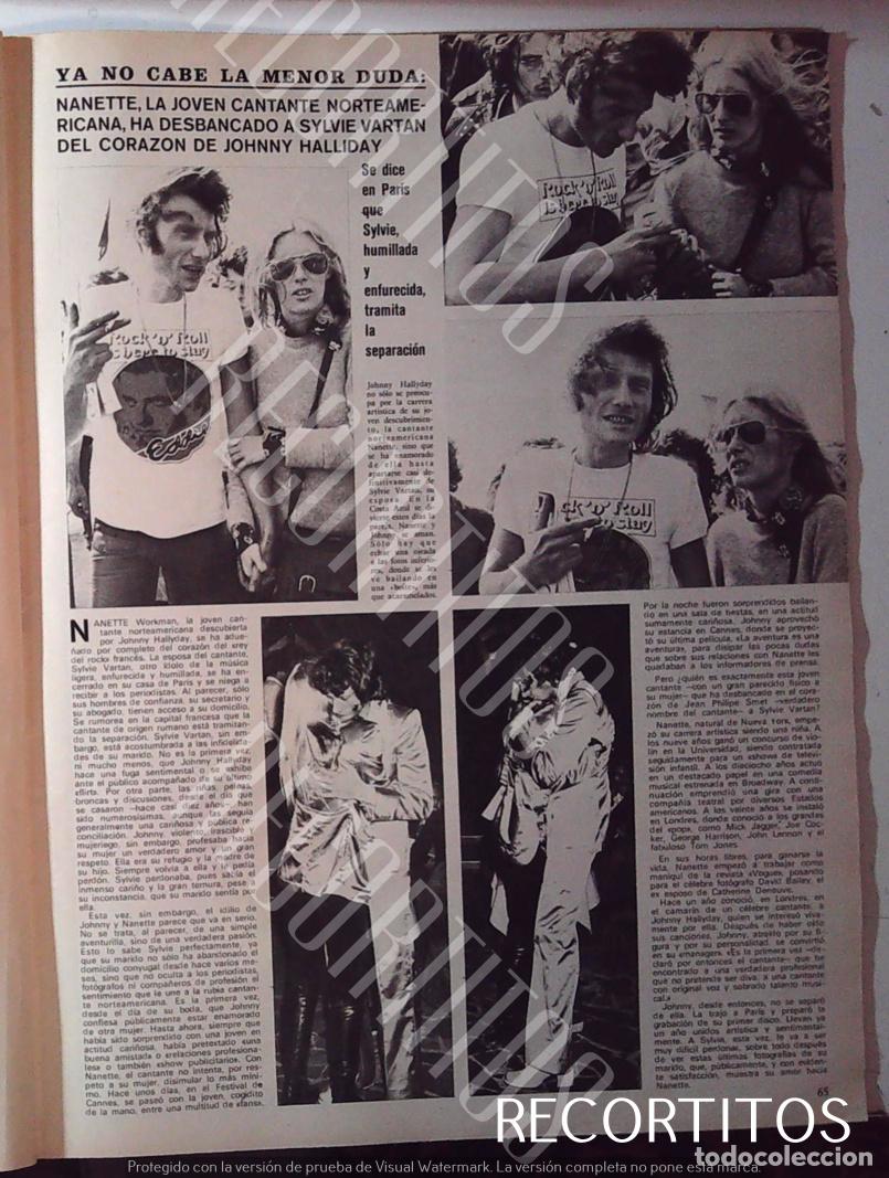 M&uacute;sica de colecci&oacute;n: johnny hallyday SIN LA VARTAN - Foto 1