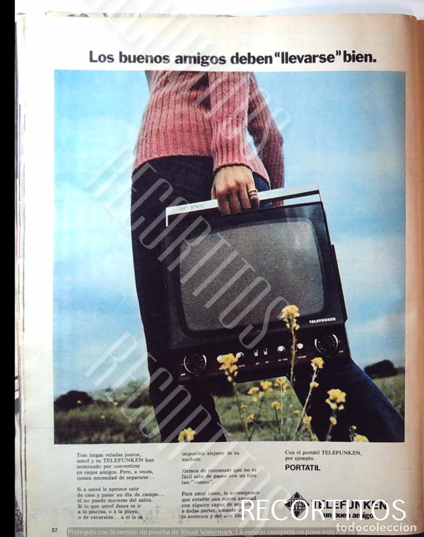 M&uacute;sica de colecci&oacute;n: TELEFUNKEN TELEVISOR ANUNCIO PUBLICIDAD