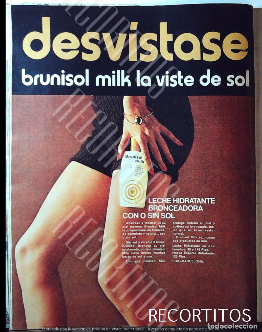 M&uacute;sica de colecci&oacute;n: BRUNISOL MILK ANUNCIO PUBLICIDAD