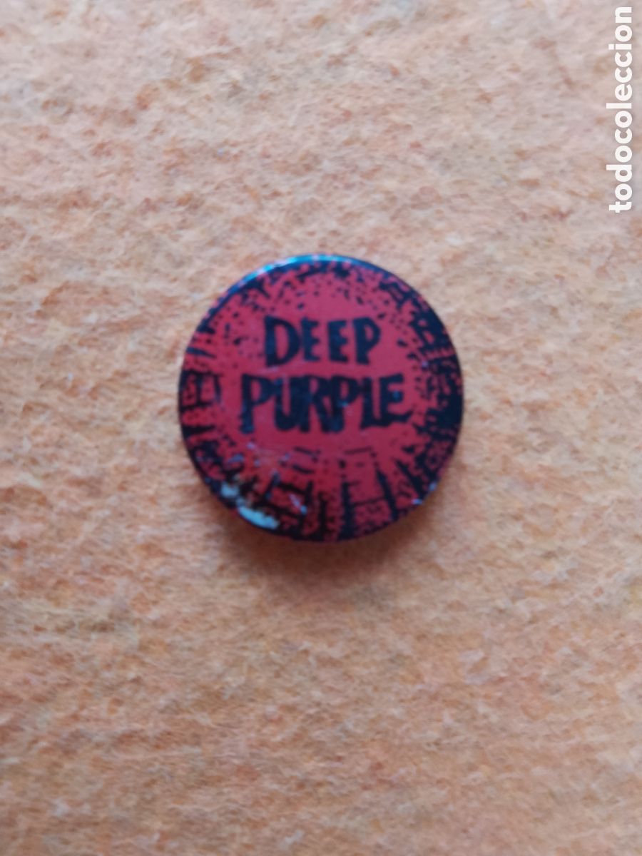M&uacute;sica de colecci&oacute;n: DEEP PURPLE . CHAPA . VINTAGE - Foto 1
