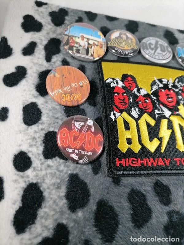 M&uacute;sica de colecci&oacute;n: Parche Bordado y 9 chapas de ACDC - Foto 5