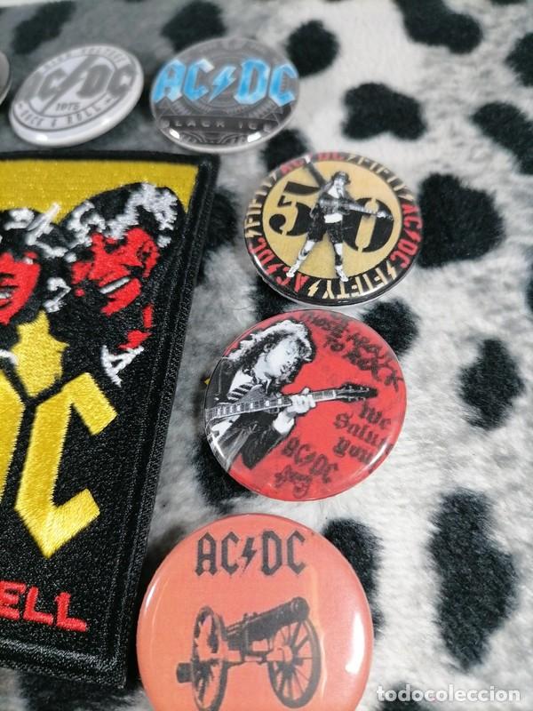 M&uacute;sica de colecci&oacute;n: Parche Bordado y 9 chapas de ACDC - Foto 6