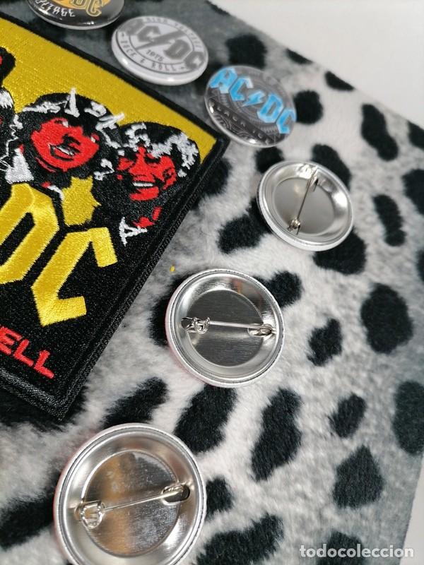 M&uacute;sica de colecci&oacute;n: Parche Bordado y 9 chapas de ACDC - Foto 7