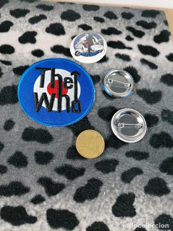 M&uacute;sica de colecci&oacute;n: Parche y chapas The Who Mods - Foto 2