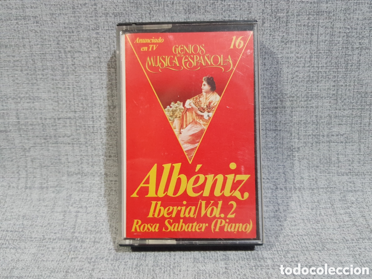 Collectible Music: GENIOS DE LA M&Uacute;SICA ESPA&Ntilde;OLA N⁰16 ALB&Eacute;NIZ IBERIA VOL 2 ROSA SABATER (PIANO) COLUMBIA 1981