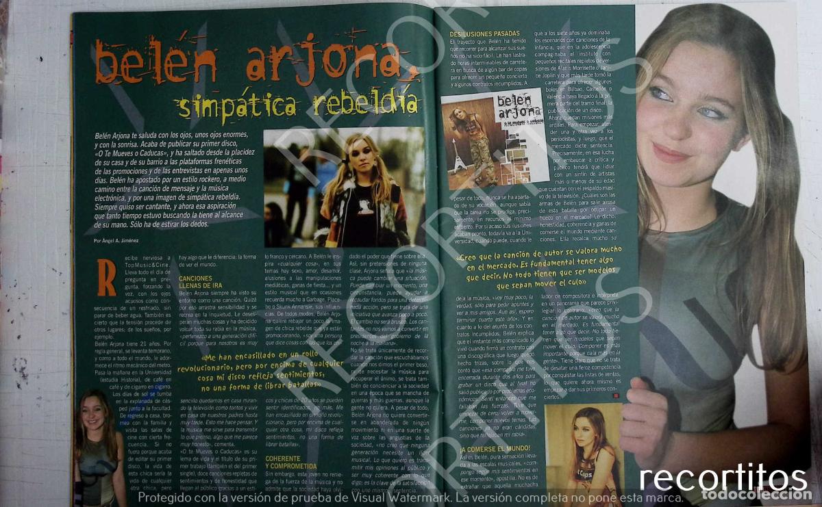 M&uacute;sica de colecci&oacute;n: BELEN ARJONA TOP MUSIC