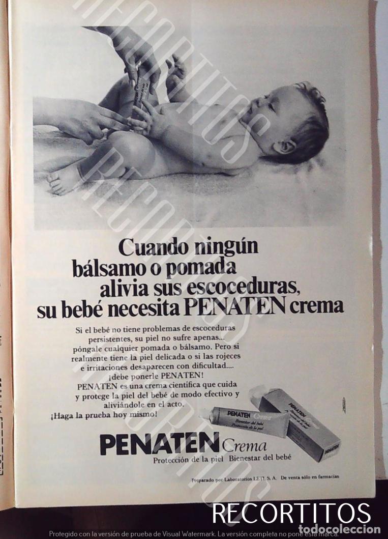 M&uacute;sica de colecci&oacute;n: PENATEN CREMA INFANTIL BEBE PA&Ntilde;ALES