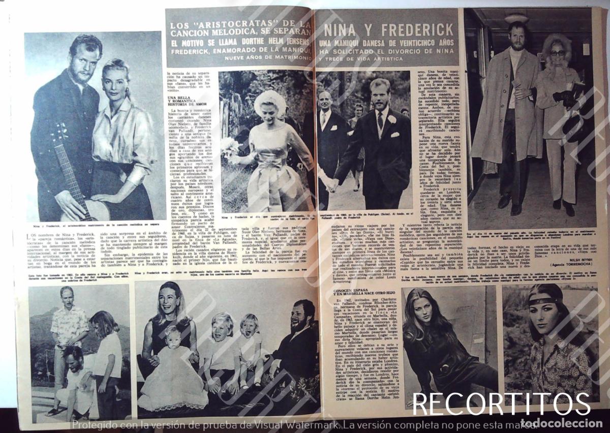 M&uacute;sica de colecci&oacute;n: NINA Y FREDERICK CANCION MELODICA - Foto 1