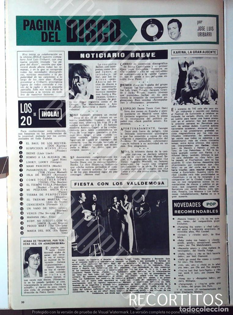 M&uacute;sica de colecci&oacute;n: KARINA MINA ANN BRADFORD VALLDEMOSAGIANNI MORANDI