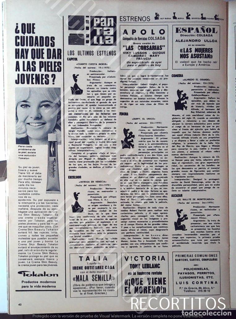 M&uacute;sica de colecci&oacute;n: TOKALON CREMA TALIA MALA SEMILLA IRENE GUTIERREZCABA VICTORIA TONY LEBLANC QUE VIENE EL MORENO