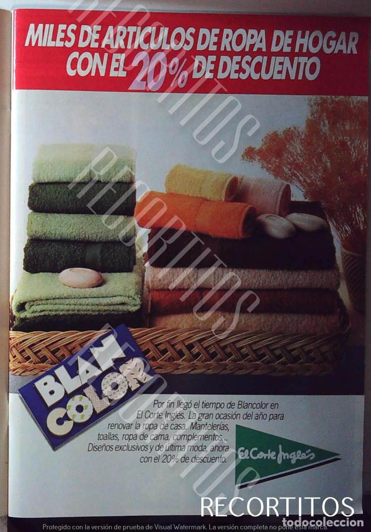 M&uacute;sica de colecci&oacute;n: ECI EL CORTE INGLES BLANCOLOR - Foto 1